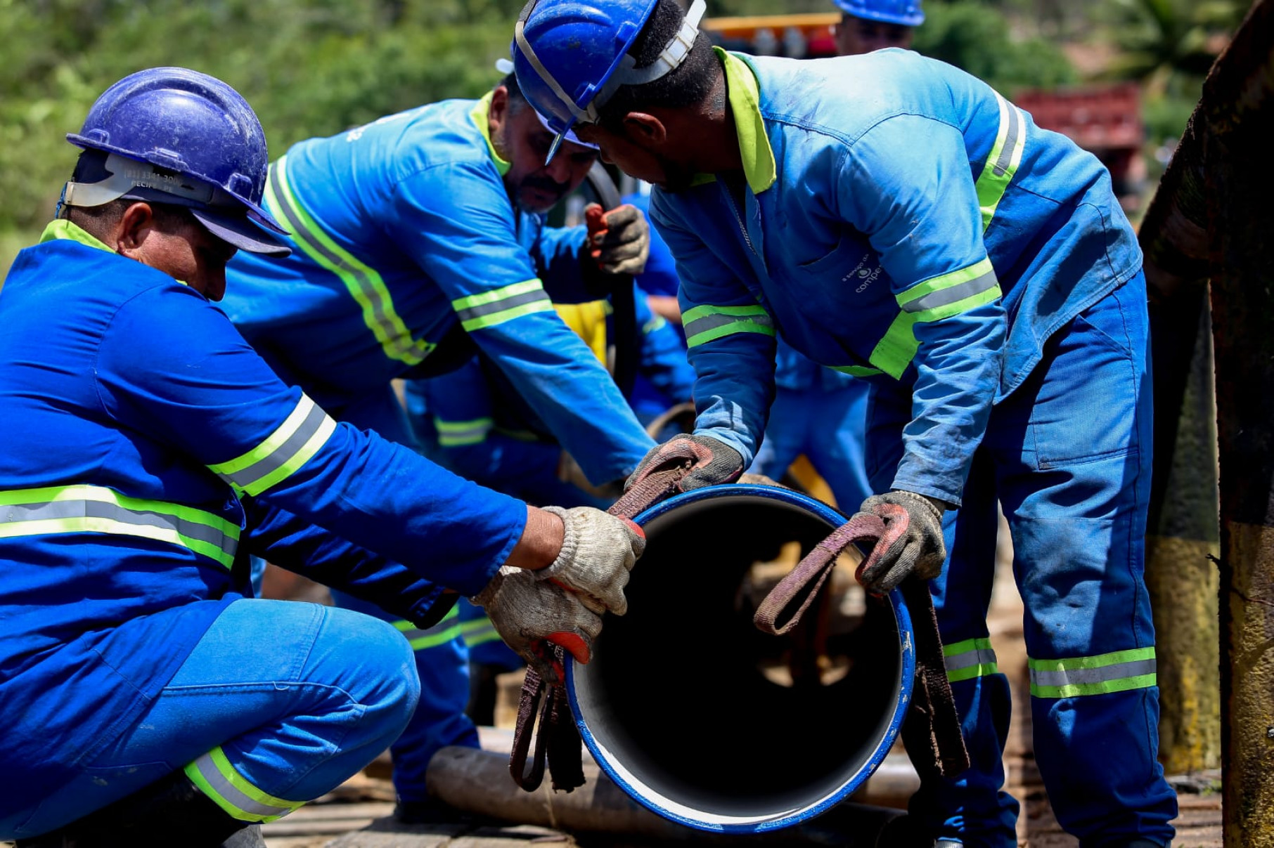 Foto: Aloisio Moreira/Secretaria de Recursos H&iacute;dricos e Saneamento