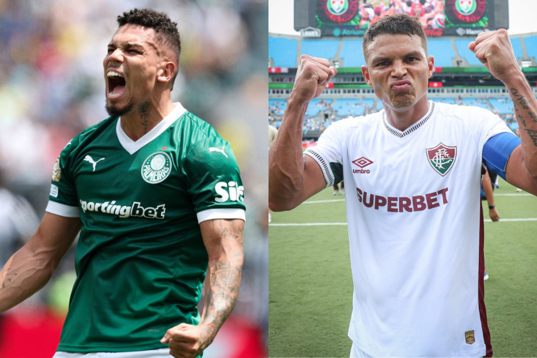  Cesar Greco/Palmeiras e Marcelo Gonçalves/ Fluminense