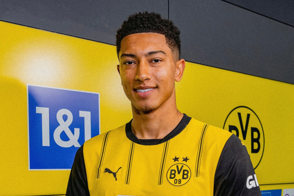 Jobe Bellingham, jogador do Borussia Dortmund/Divulgação/Borussia Dortmund