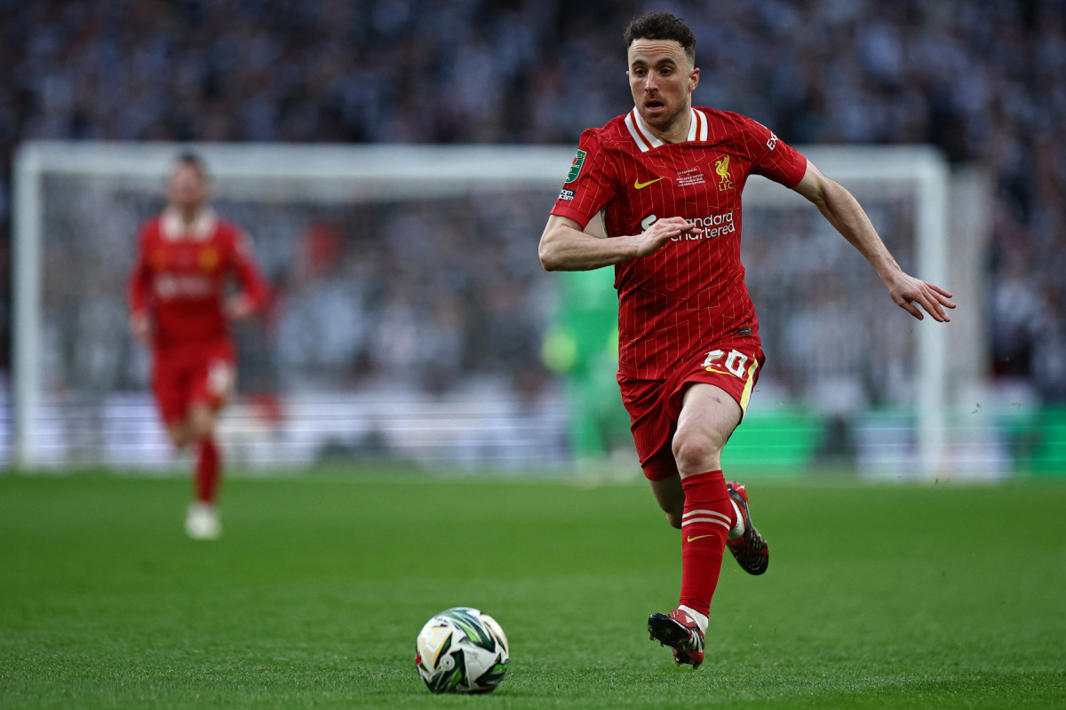Diogo Jota tinha 28 anos e era jogador do Liverpool, além de atuar na Seleção Portuguesa/HENRY NICHOLLS / AFP
