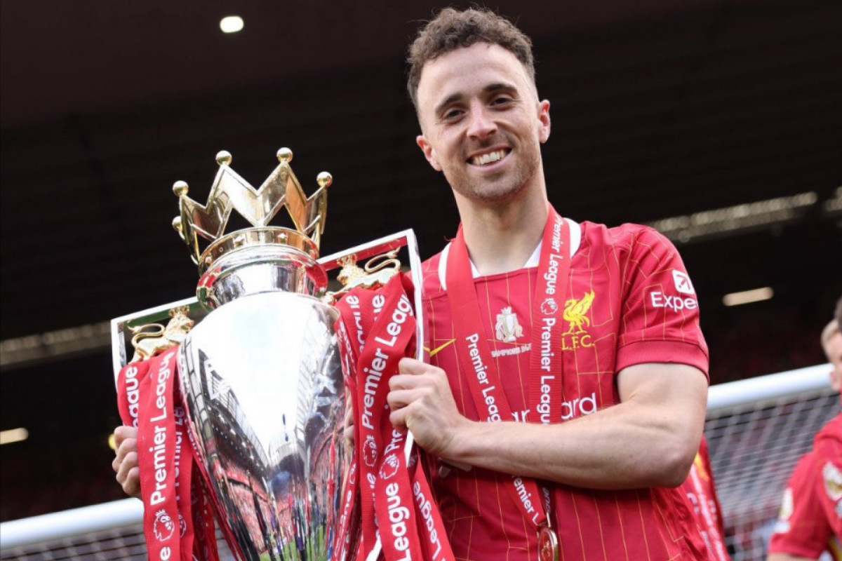 Diogo Jota havia sido campeão recentemente da Premier League, com o Liverpool e da Nations League, com Portugal/Divulgação/ Redes sociais
