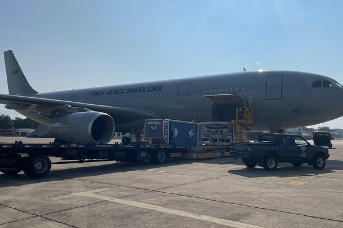 Voo com novos brasileiros repatriados dos EUA chega ao Ceará (Reprodução/GOV BR e FAB) Voo com novos brasileiros repatriados dos EUA chega ao Ceará/Reprodução/GOV BR e FAB