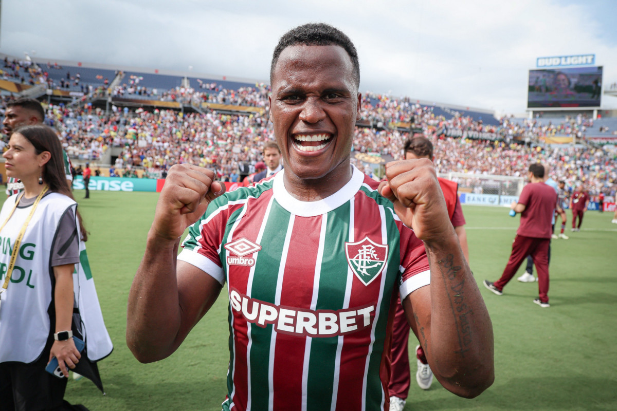 Jhon Arias, meia-atacante do Fluminense (Marcelo Gonçalves / Fluminense FC) Jhon Arias, meia-atacante do Fluminense/Marcelo Gonçalves / Fluminense FC
