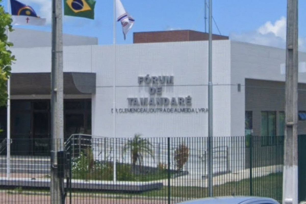 Fórum de Tamandaré, no Litoral Sul de Pernambuco. (Foto: Reprodução/Google Street View) Fórum de Tamandaré, no Litoral Sul de Pernambuco./Foto: Reprodução/Google Street View