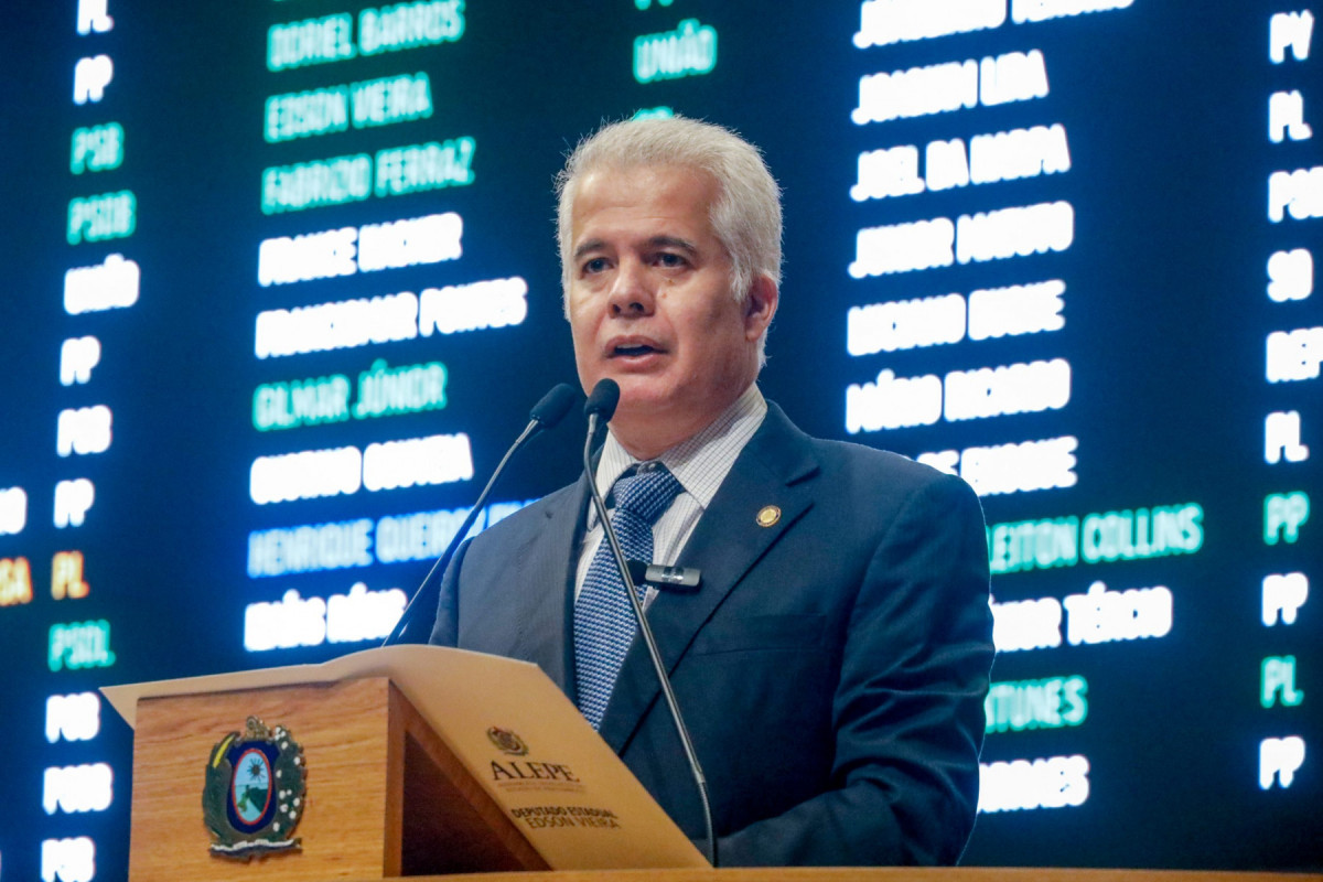 O deputado estadual Edson Vieira.
