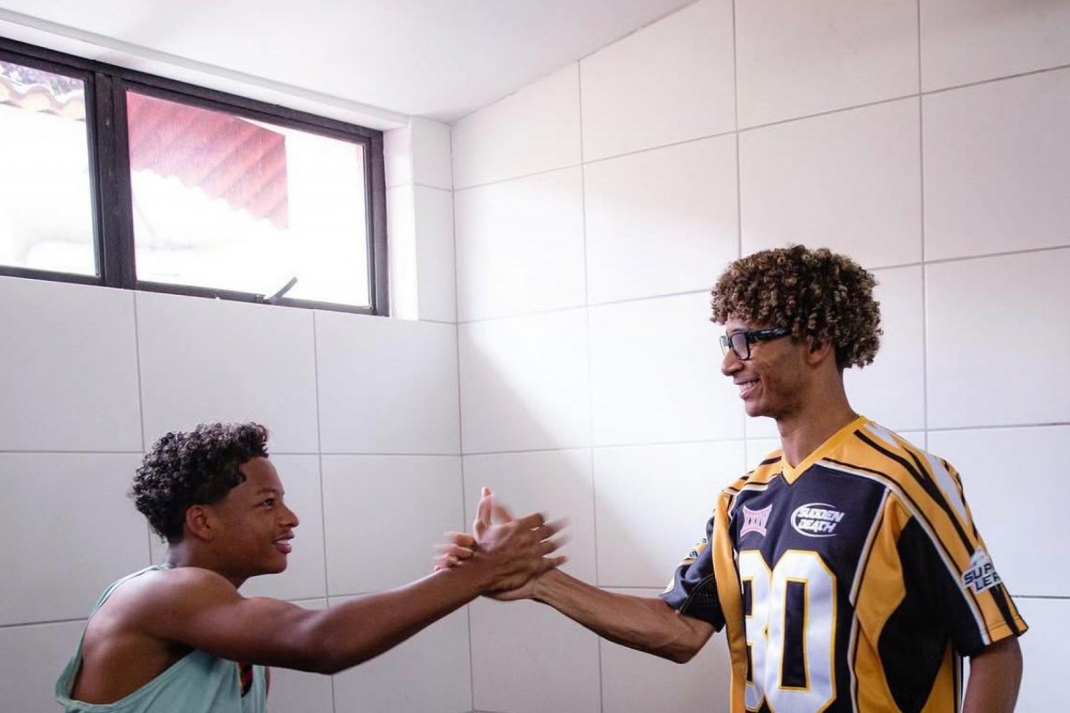Zé Lucas e Pedro Lima, jogadores formados na base do Sport (Paulo Paiva/ Sport) Zé Lucas e Pedro Lima, jogadores formados na base do Sport/Paulo Paiva/ Sport