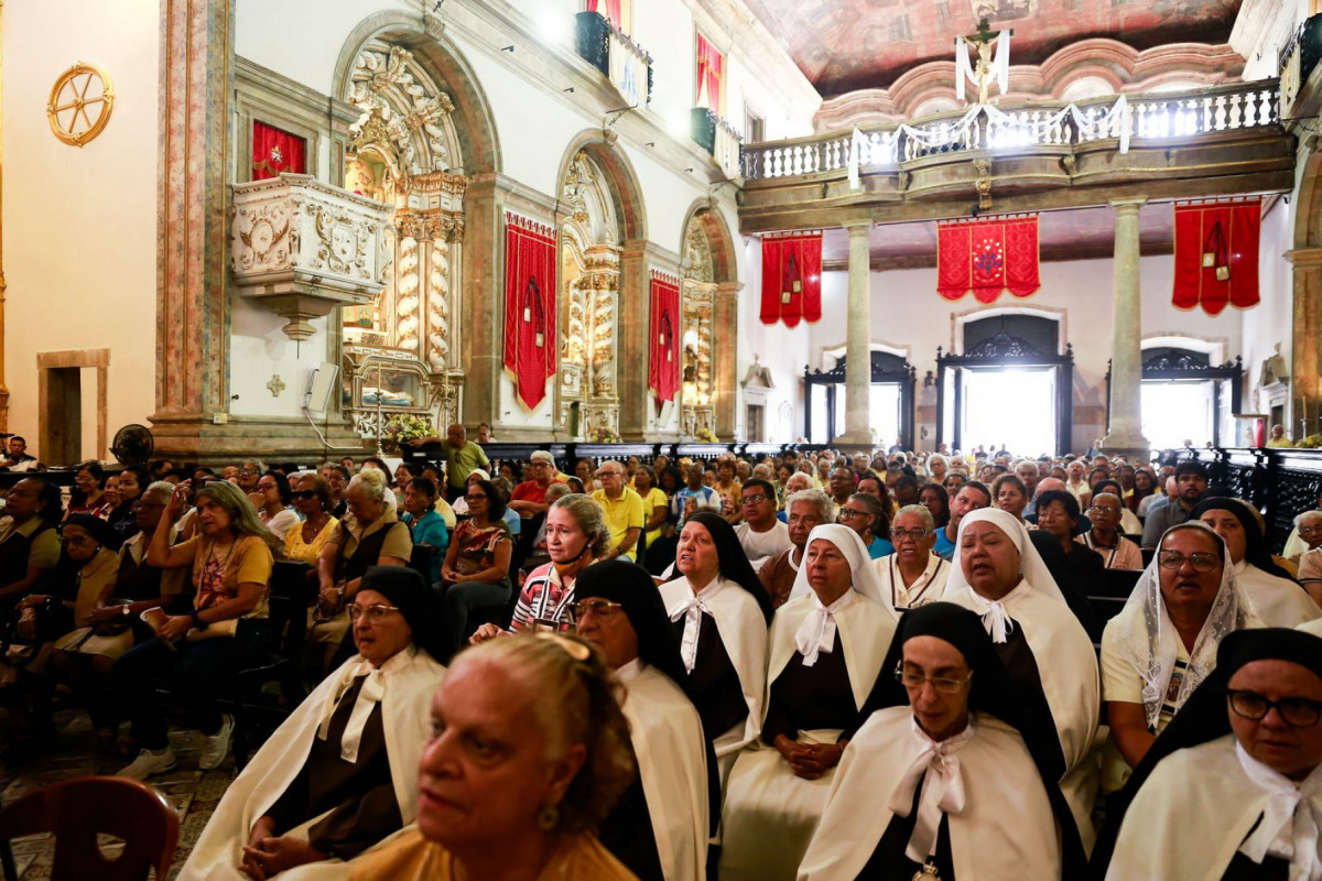 Abertura da Festa do Carmo, no Recife.