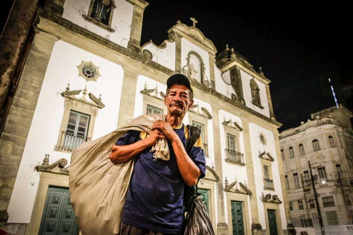 Recife tem 1,8 mil pessoas em situação de rua, diz censo (Divulgação) Recife tem 1,8 mil pessoas em situação de rua, diz censo/Divulgação