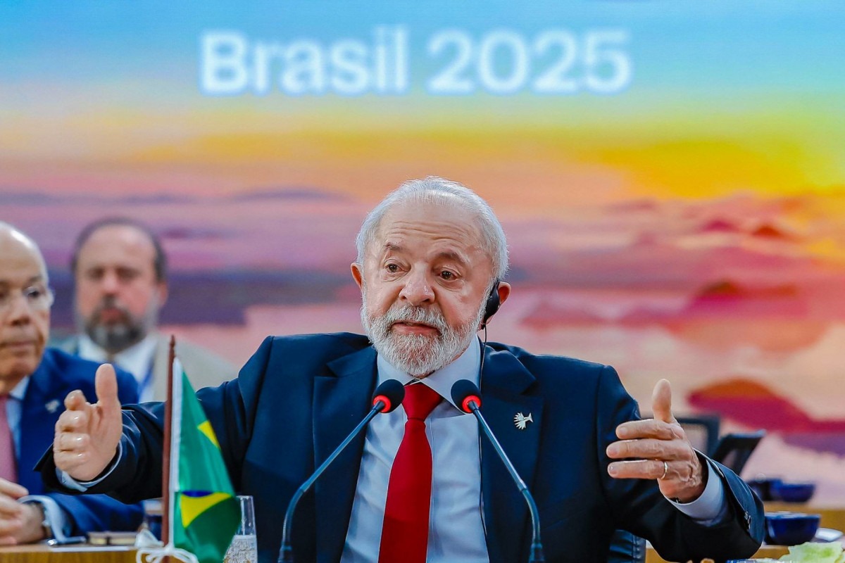 Presidente da República, Luiz Inácio Lula da Silva, durante a sessão plenária Presidente da República, Luiz Inácio Lula da Silva, durante a sessão plenária