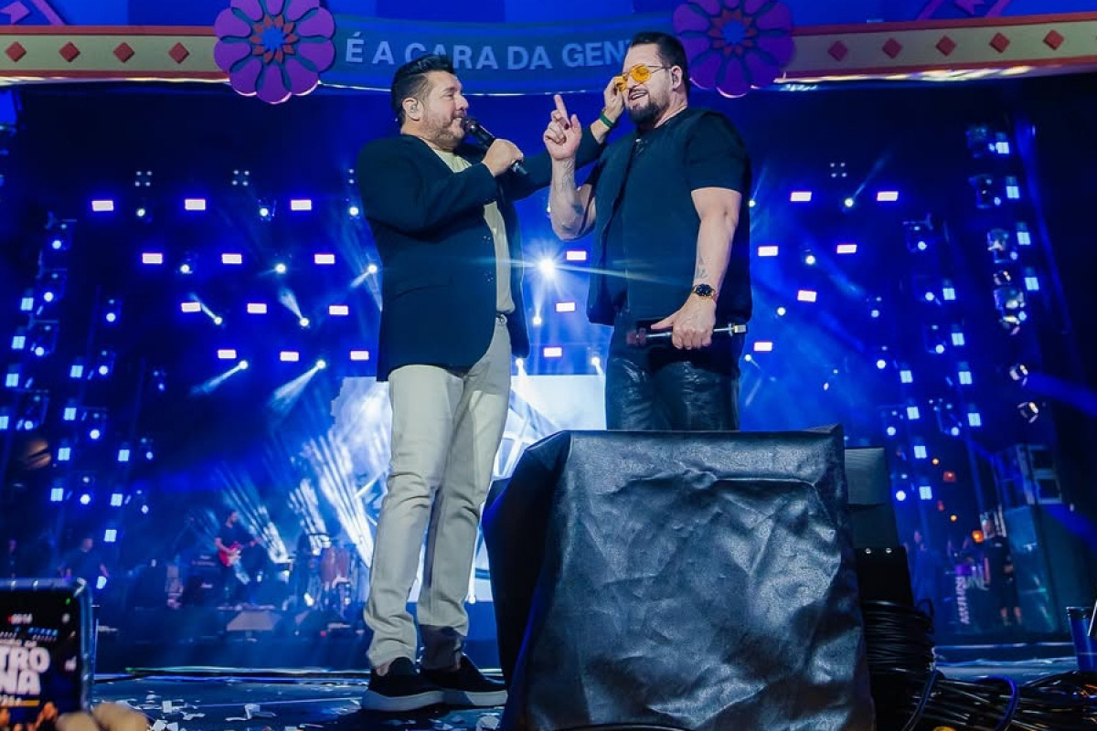Bruno e Marrone se apresentam no 33º FIG no dia 17 de julho, no Polo Mestre Dominguinhos./Reprodução/Redes Sociais