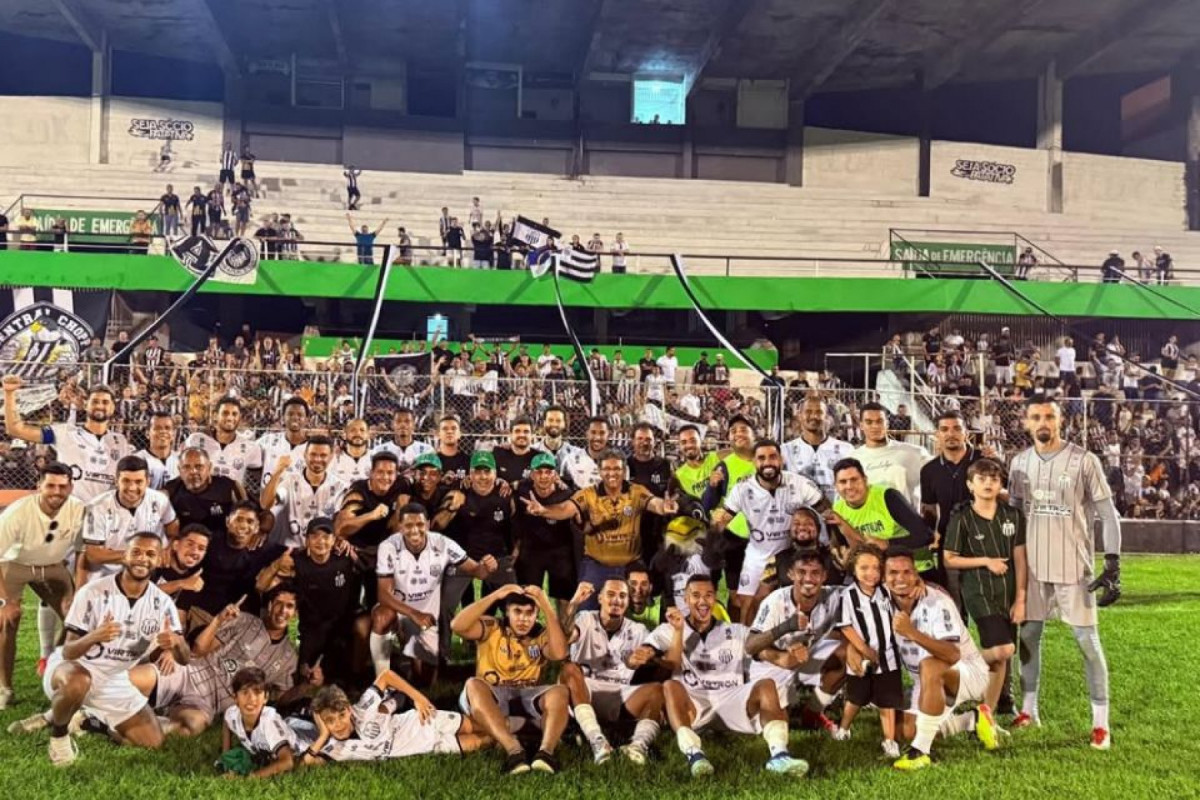 Central garantiu classificação ao mata-mata da Série D ao vencer o Santa Cruz-RN (Reprodução/Central SC) Central garantiu classificação ao mata-mata da Série D ao vencer o Santa Cruz-RN/Reprodução/Central SC