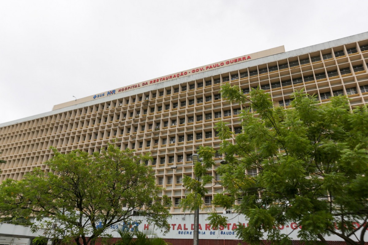 Fachada Hospital da Restauração  (Rafael Vieira)