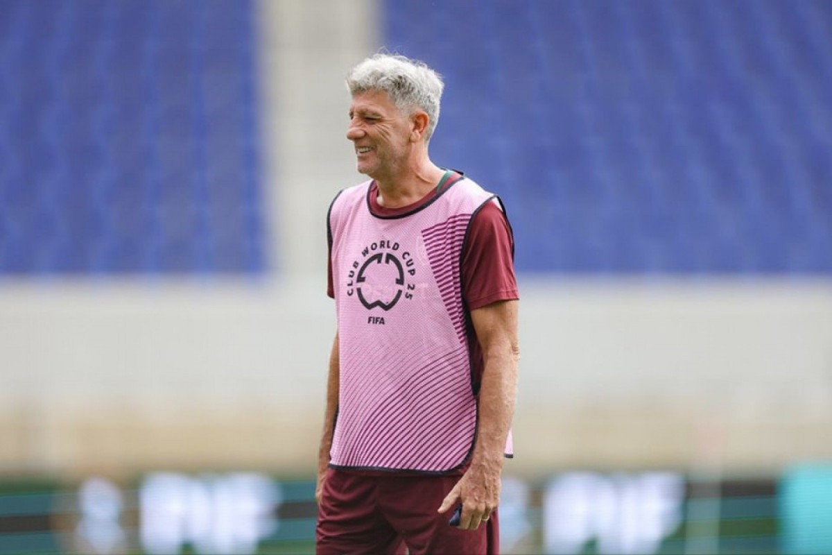 Renato Gaúcho, técnico do Fluminense/Marcelo Gonçalves/FFC