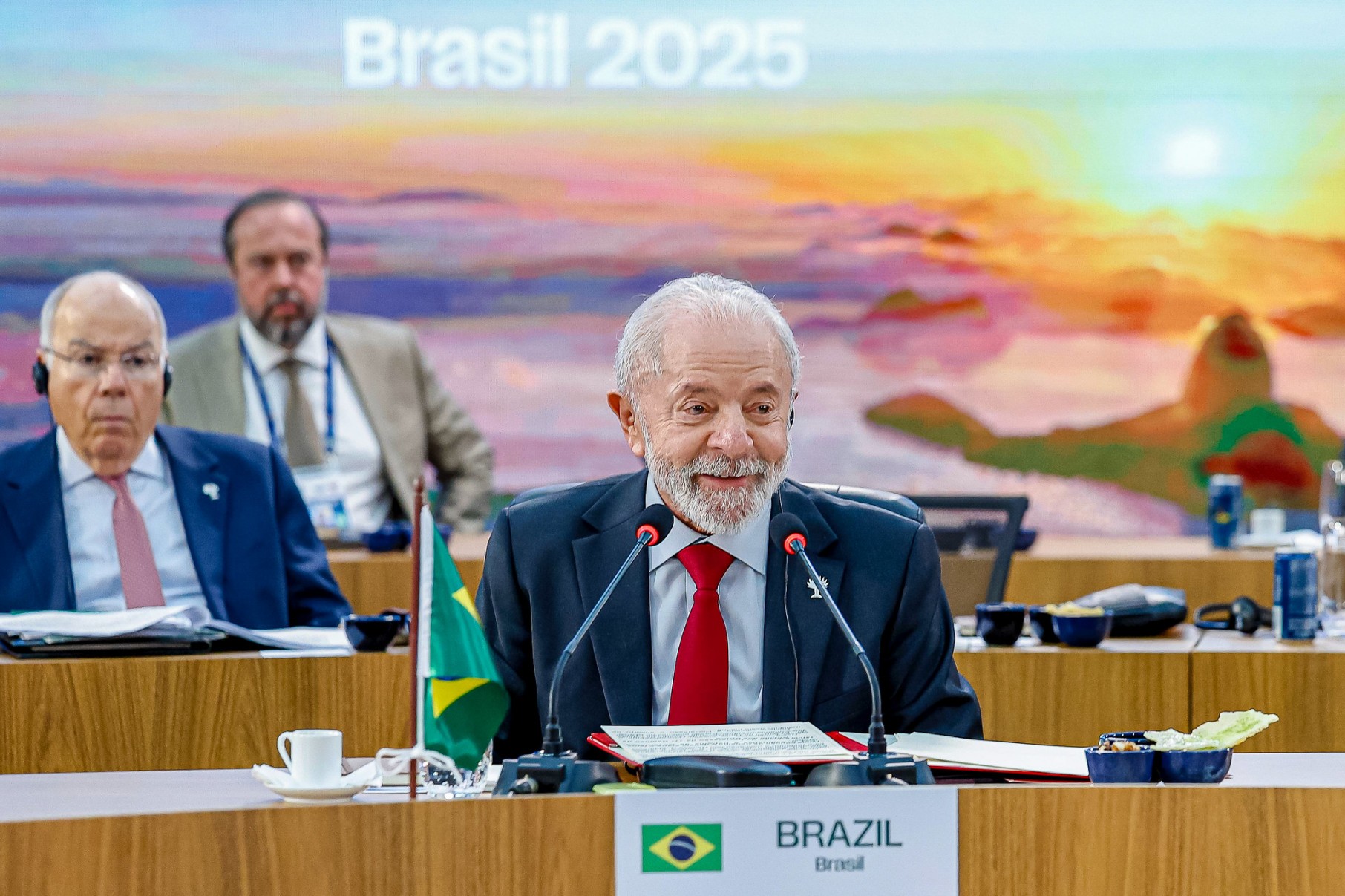 Presidente da República, Luiz Inácio Lula da Silva, durante a sessão plenária 