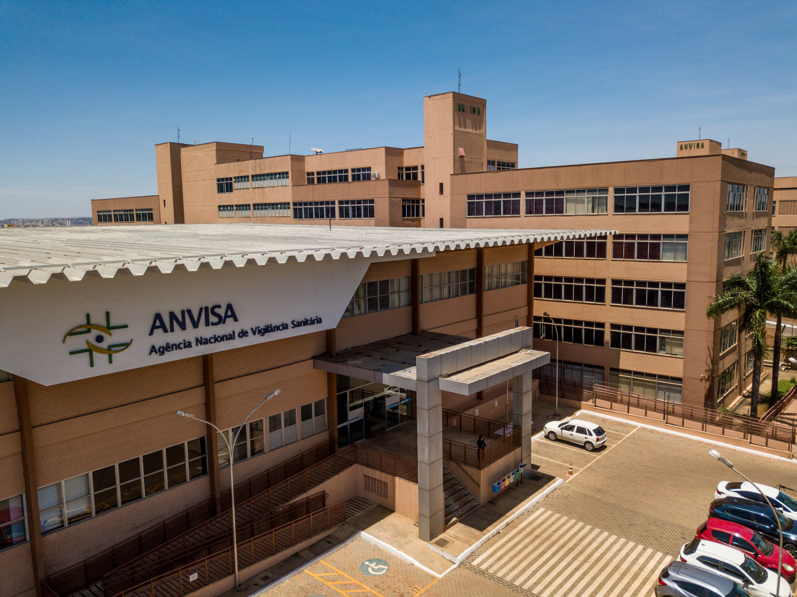 Fechada do Prédio da Agência de Vigilância Sanitária ANVISA, em Brasília