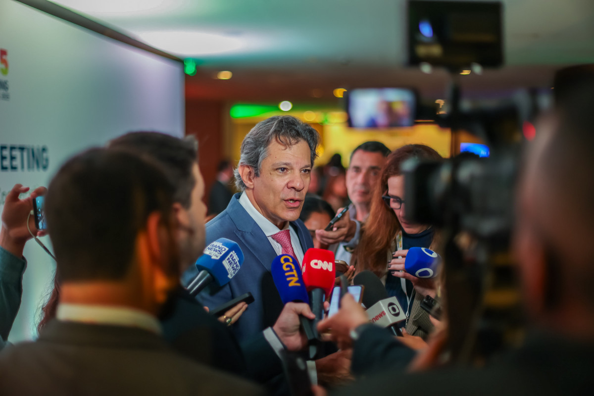 Ministro da Fazenda, Fernando Haddad. Abertura - 10th Annual Meeting NDB