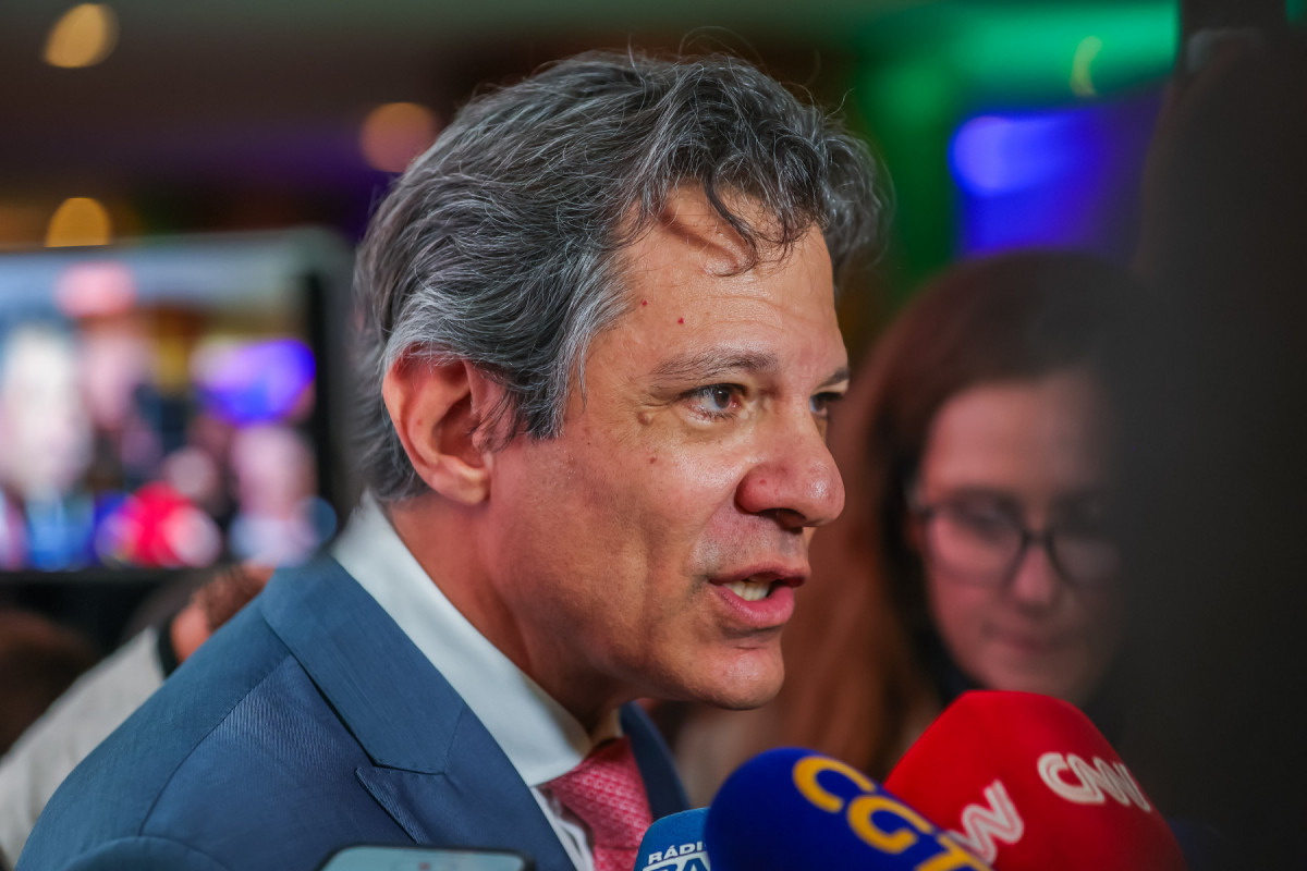 Ministro da Fazenda, Fernando Haddad. Abertura - 10th Annual Meeting NDB (Foto: Diogo Zacarias/MF) Ministro da Fazenda, Fernando Haddad. Abertura - 10th Annual Meeting NDB/Foto: Diogo Zacarias/MF