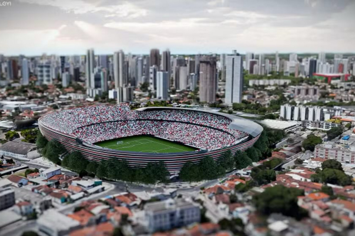 Estádio do Arruda, casa do Santa Cruz (Reprodução/GE) Estádio do Arruda, casa do Santa Cruz/Reprodução/GE