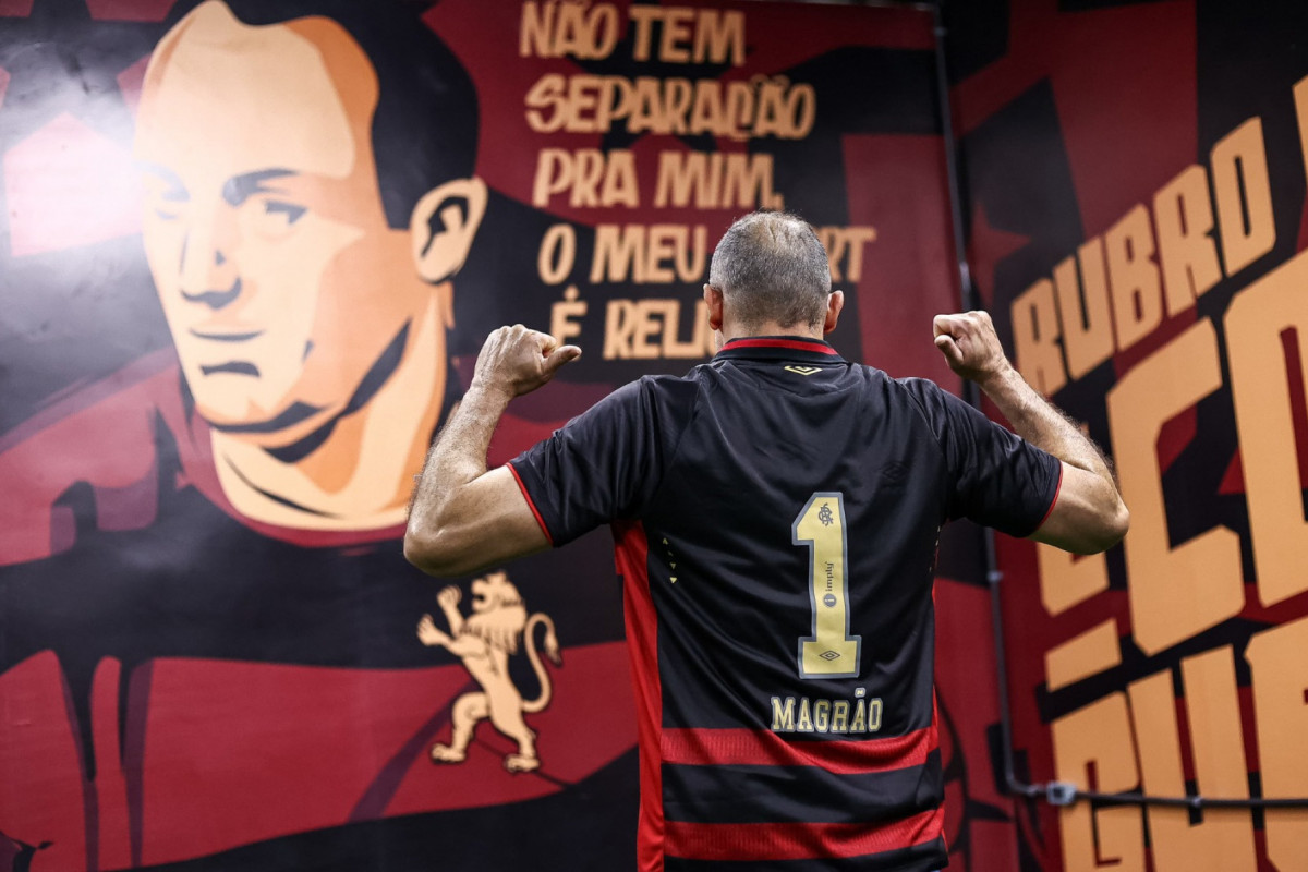 Magrão, ídolo do Sport (Paulo Paiva/ Sport) Magrão, ídolo do Sport/Paulo Paiva/ Sport