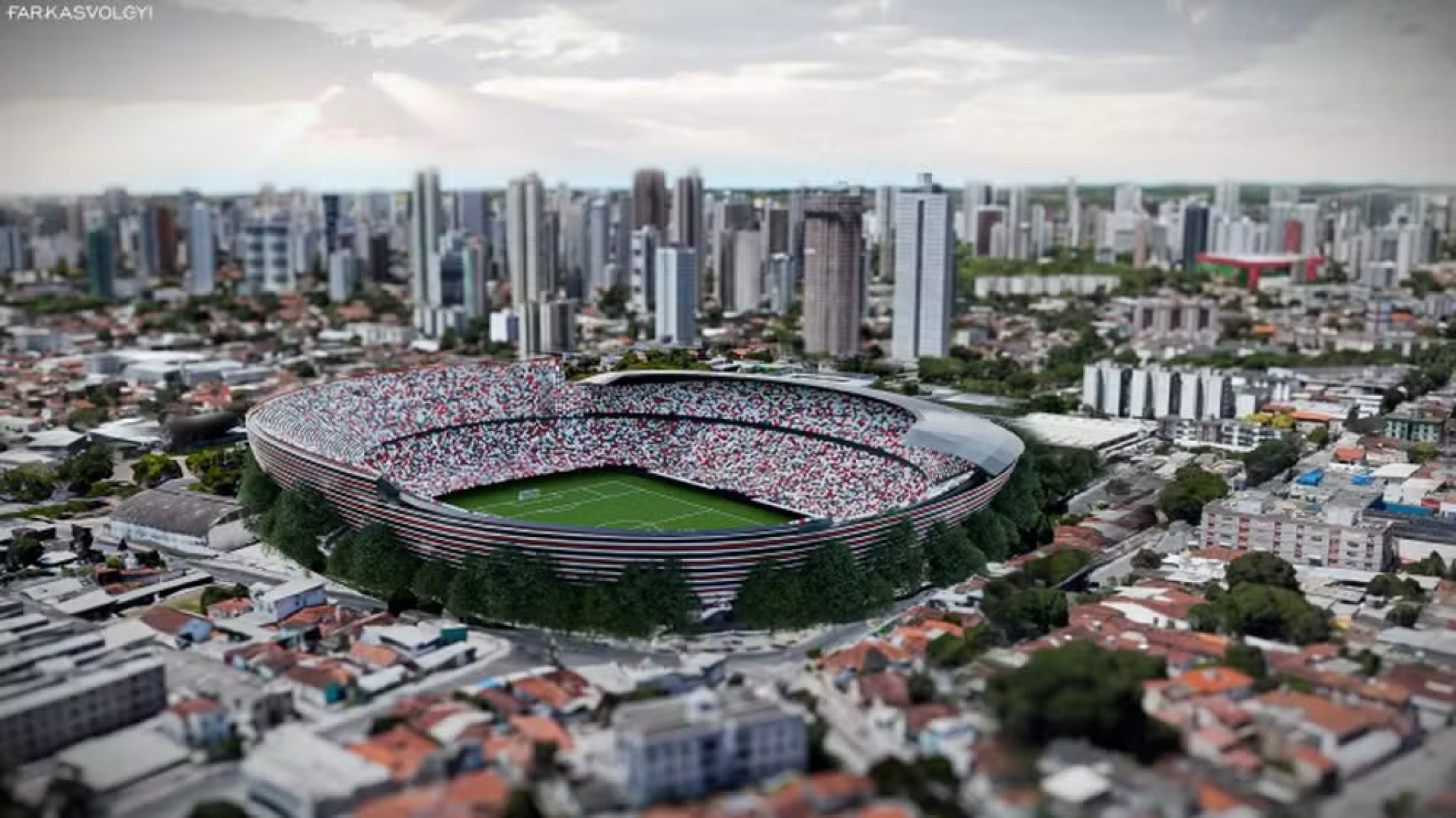 Estádio do Arruda, casa do Santa Cruz