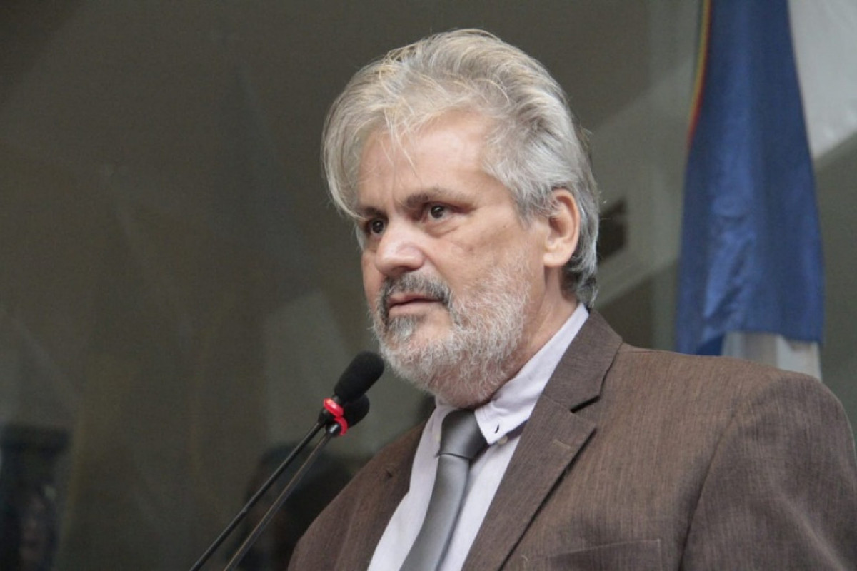 O vereador Osmar Ricardo.