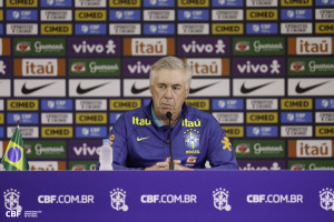 Carlo Ancelotti, técnico da Seleção Brasileira