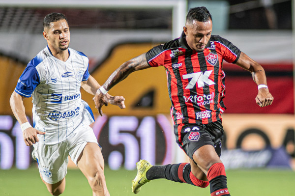 Confiança e Vitória jogaram a primeira partidas das quartas de final da Copa do Nordeste de 2025 (Victor Ferreira/ Vitória) Confiança e Vitória jogaram a primeira partidas das quartas de final da Copa do Nordeste de 2025/Victor Ferreira/ Vitória