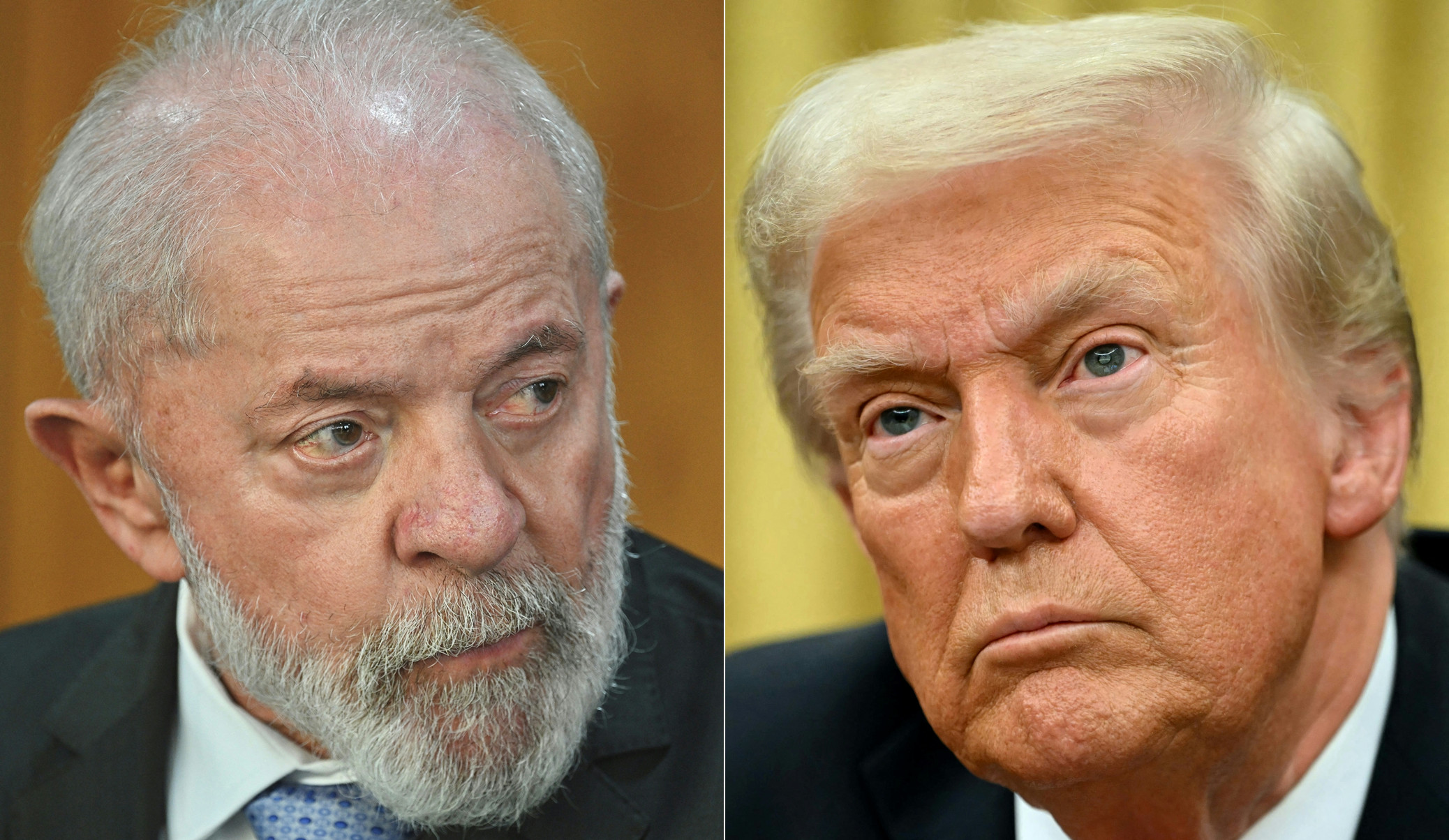 Colagem/Evaristo Sa e Andrew Caballero-Reynolds/AFP 