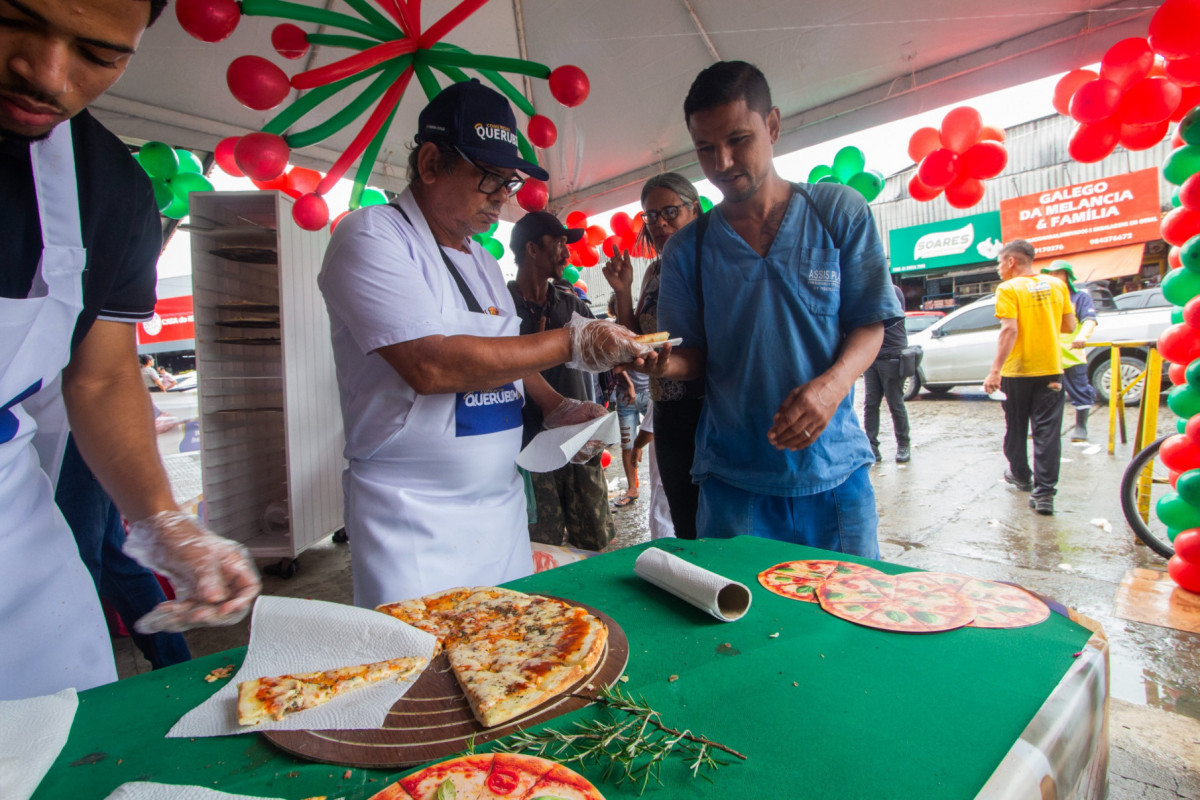 Segunda edição do Dia da Pizza, realizado pelo Ceasa Recife (Nivaldo Fran/DP Foto) Segunda edição do Dia da Pizza, realizado pelo Ceasa Recife/Nivaldo Fran/DP Foto