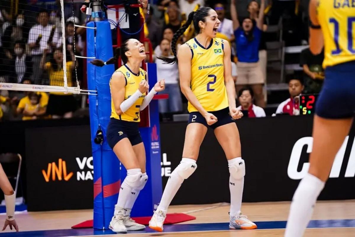 Seleção Brasileira de Vôlei Feminino (Divulgação/ Volleyball World) Seleção Brasileira de Vôlei Feminino/Divulgação/ Volleyball World