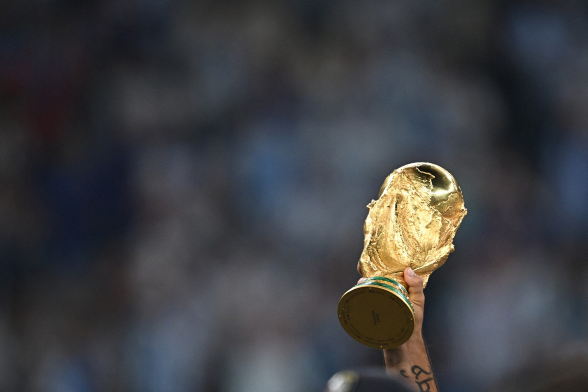 A Argentina é a atual seleção campeã mundial/Paul ELLIS / AFP