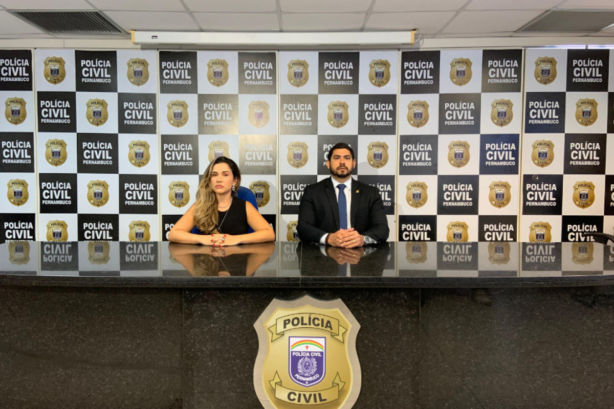 Informações foram repassadas em entrevista coletiva realizada na manhã desta sexta (11), na Sede da Polícia Civil de Pernambuco, na área central do Recife/Foto: Divulgação/PCPE