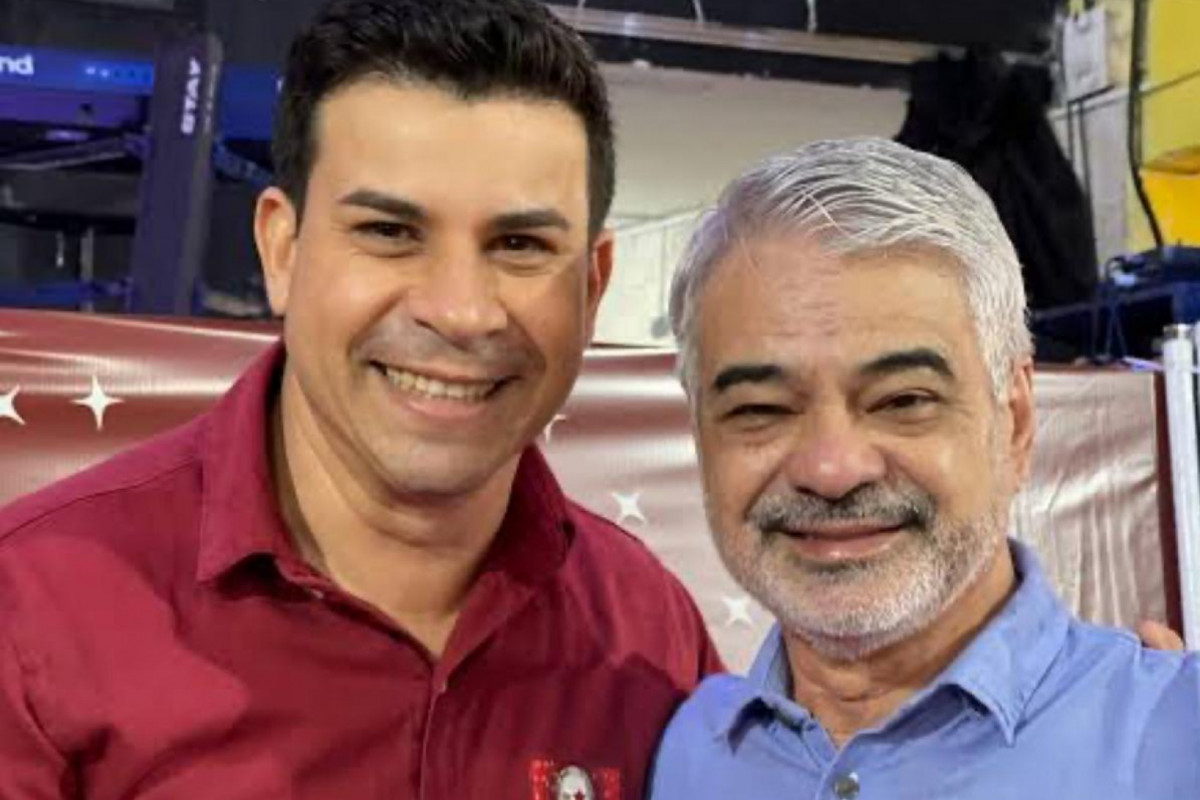 Carlos Veras e Humberto Costa