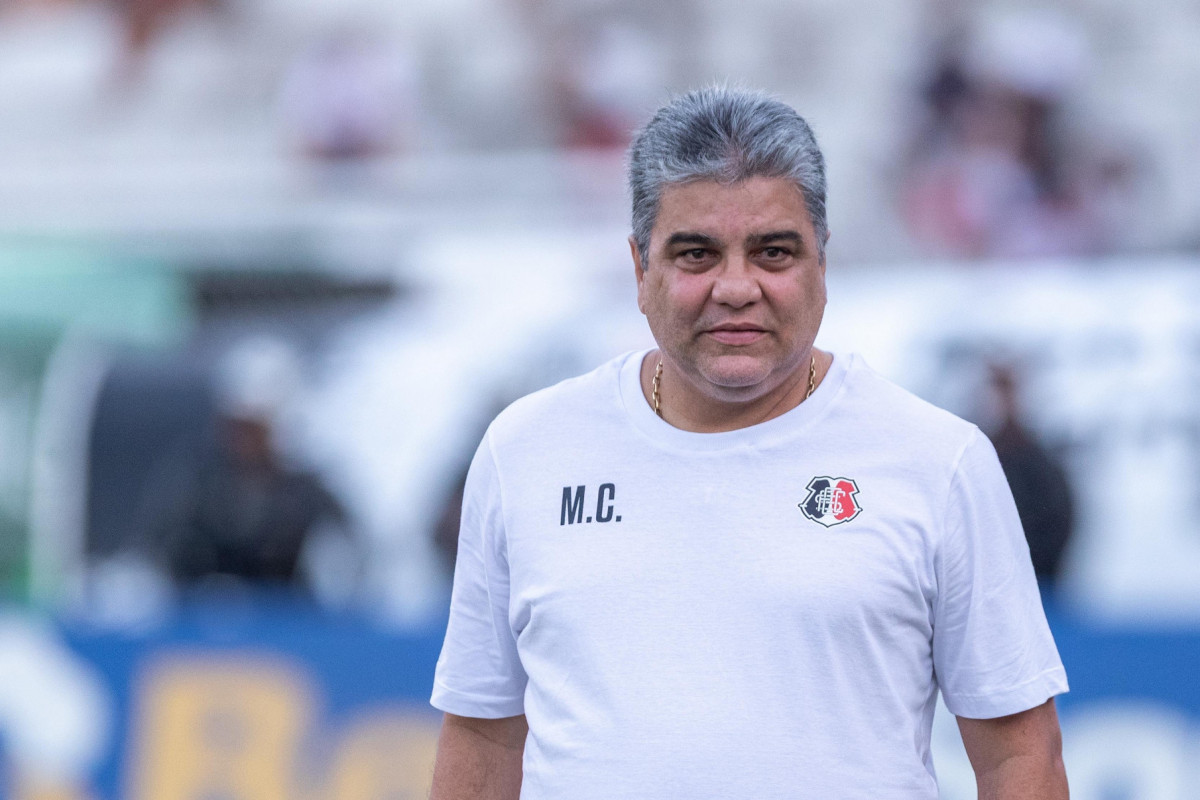 Marcelo Cabo, técnico do Santa Cruz (Rafael Vieira/DP Foto) Marcelo Cabo, técnico do Santa Cruz/Rafael Vieira/DP Foto