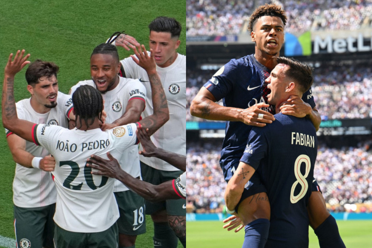 Chelsea e PSG se enfrentam na grande final do Mundial de Clubes FIFA ( TIMOTHY A. CLARY / AFP e FRANCK FIFE / AFP) Chelsea e PSG se enfrentam na grande final do Mundial de Clubes FIFA/ TIMOTHY A. CLARY / AFP e FRANCK FIFE / AFP