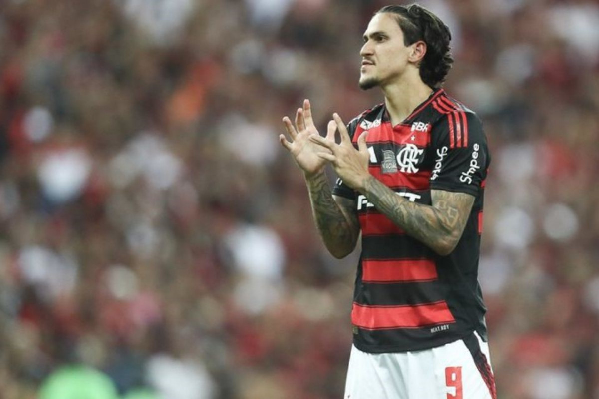 Pedro, atacante do Flamengo (Gilvan de Souza / Flamengo) Pedro, atacante do Flamengo/Gilvan de Souza / Flamengo