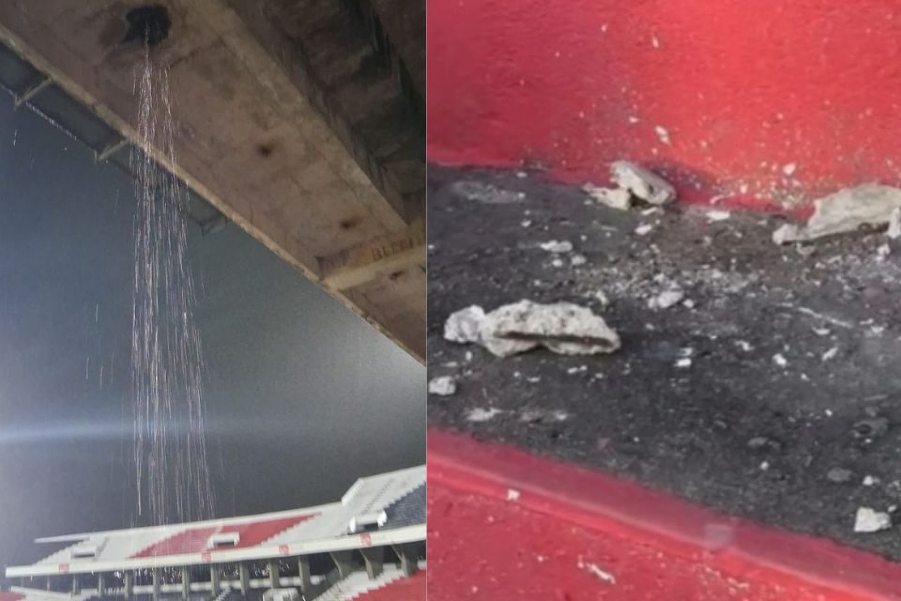 Problemas estruturais no Arruda, estádio do Santa Cruz