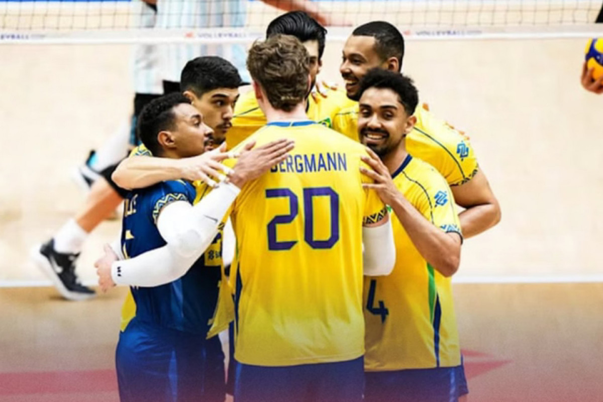 Seleção Brasileira de Vôlei (Reprodução/Vôlei Brasil) Seleção Brasileira de Vôlei /Reprodução/Vôlei Brasil