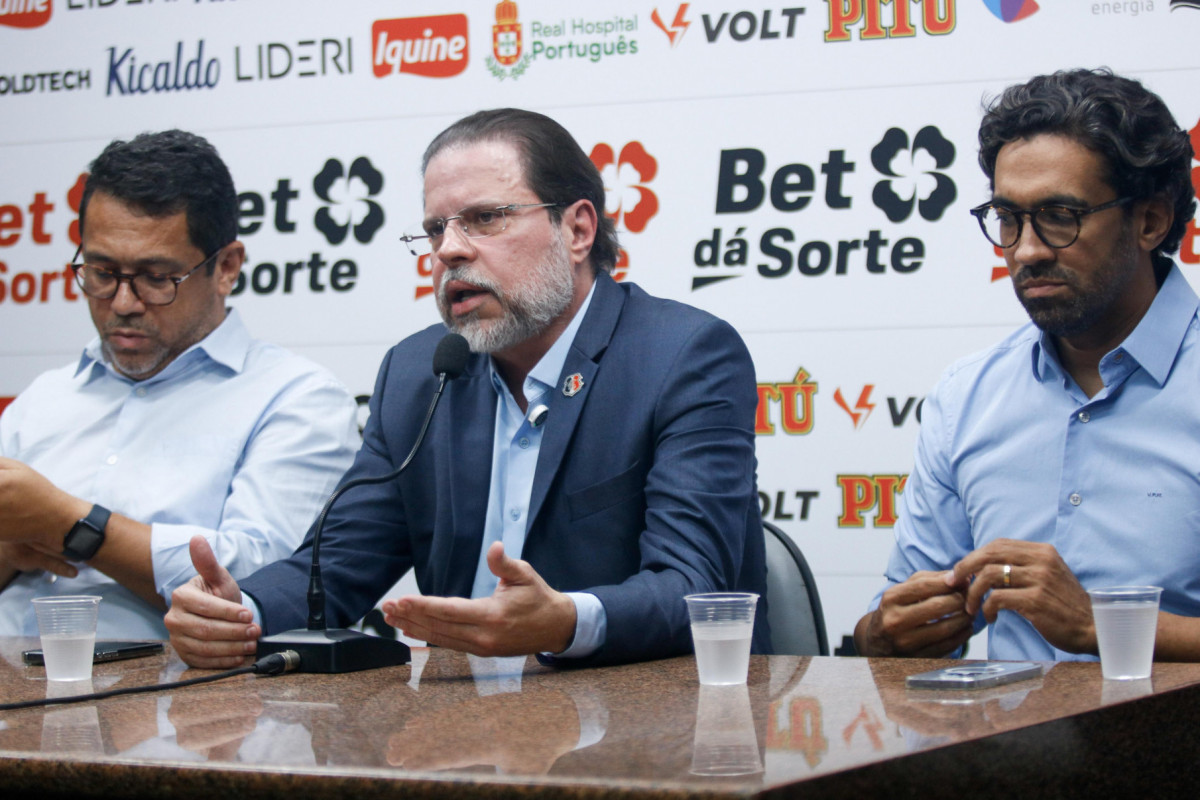 Bruno Rodrigues, presidente do Santa Cruz (Marina Torres/ DP Foto) Bruno Rodrigues, presidente do Santa Cruz/Marina Torres/ DP Foto