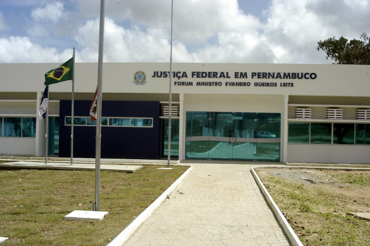 Fórum Ministro Evandro Gueiros Leite (Divulgação) Fórum Ministro Evandro Gueiros Leite/Divulgação