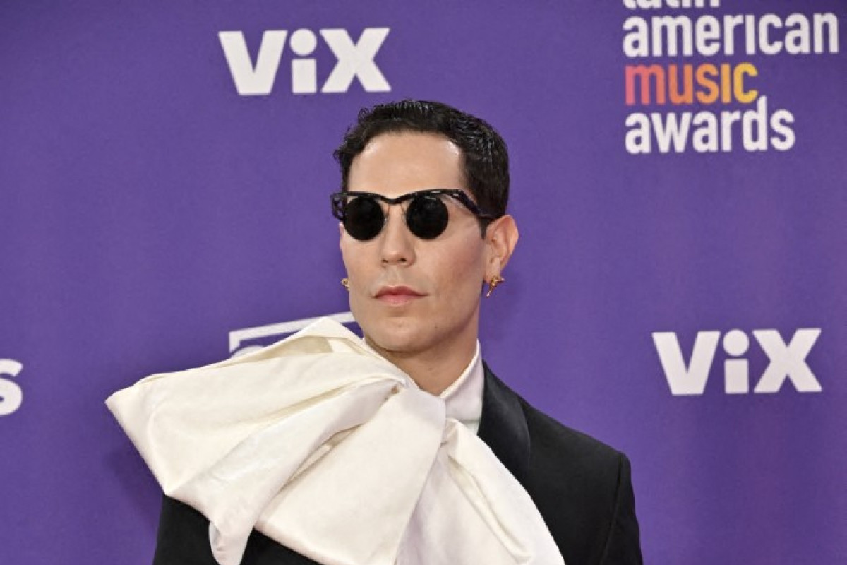 Cantor mexicano Christian Chávez. Foto: David Becker / GETTY IMAGES NORTH AMERICA / Getty Images via AFP