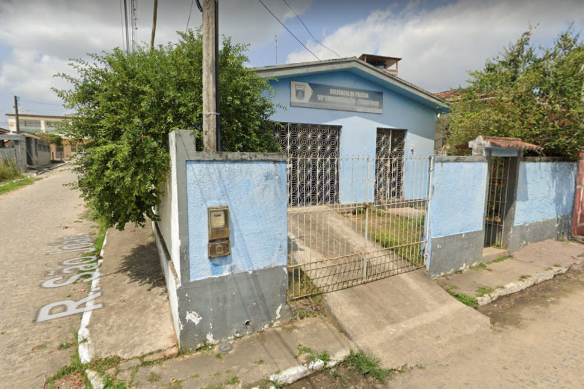Delegacia de Itaquitinga (Reprodução/Google Street View) Delegacia de Itaquitinga/Reprodução/Google Street View