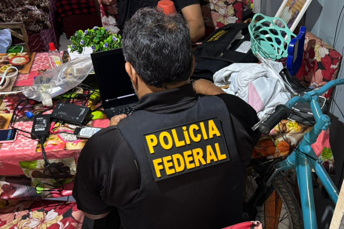 Operação tem como objetivo combater comércio de pornografia sexual na internet (DIVULGAÇÃO/PF) Operação tem como objetivo combater comércio de pornografia sexual na internet/DIVULGAÇÃO/PF