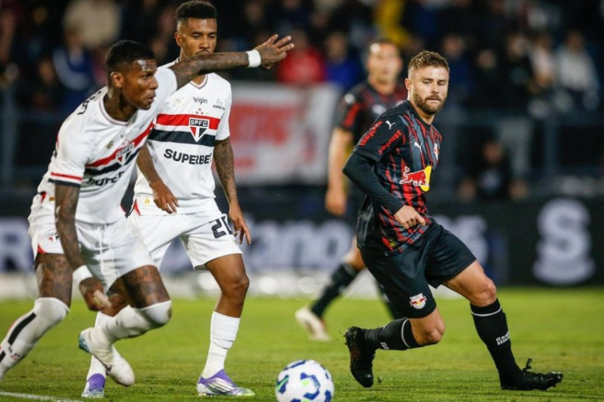 São Paulo empatou com o Bragantino na rodada/Ari Ferreira / Red Bull Bragantino