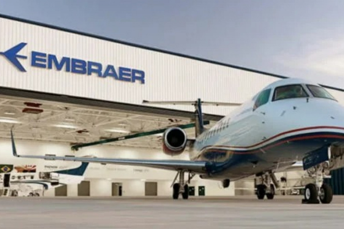 De acordo com a empresa, o tarifaço deverá elevar o preço de cada avião vendido aos EUA em cerca de R$ 50 milhões/Embraer/Divulgação