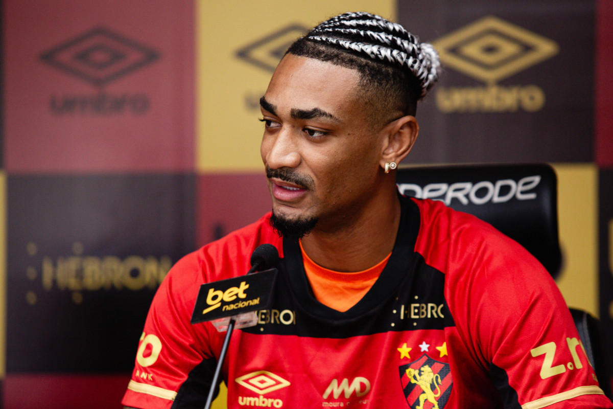 Derik Lacerda, atacante do Sport/Paulo Paiva/Sport Recife