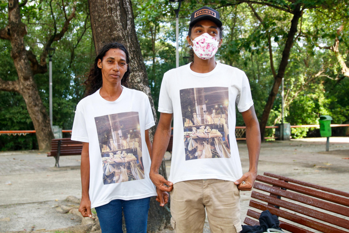 O casal Damiana e Renato. (Foto: Marina Torres/DP Foto) O casal Damiana e Renato./Foto: Marina Torres/DP Foto