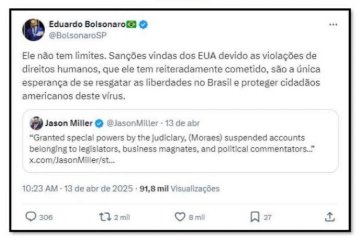 Confira postagens anexadas à decisão do ministro Alexandre de Moraes