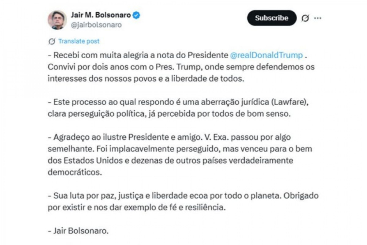 Confira postagens anexadas à decisão do ministro Alexandre de Moraes