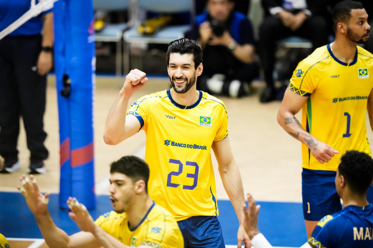 Flávio, jogador da Seleção Brasileira de vôlei/VBTV/Divulgação